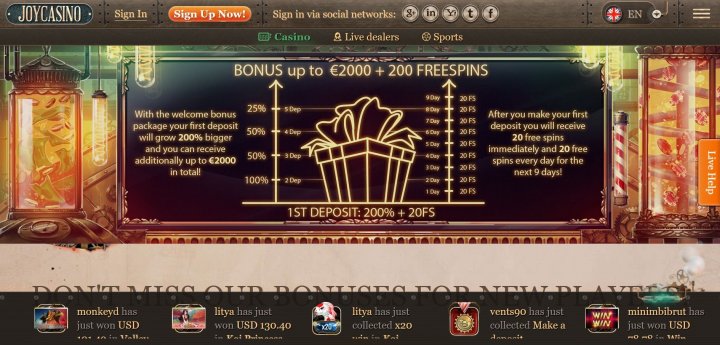 Joy Casino 2