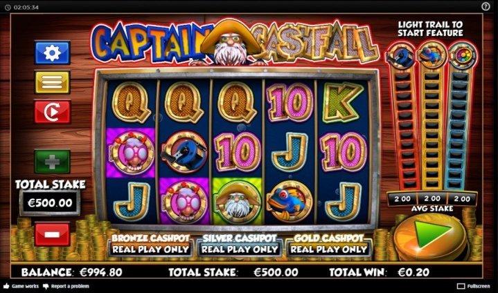 Captain Cashfall 1