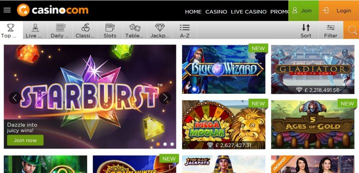 كازينو Casino.com 1