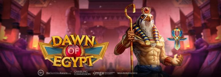 شركة Play’n Go تطرح لعبة سلوت رائعة جديدة Dawn of Egypt