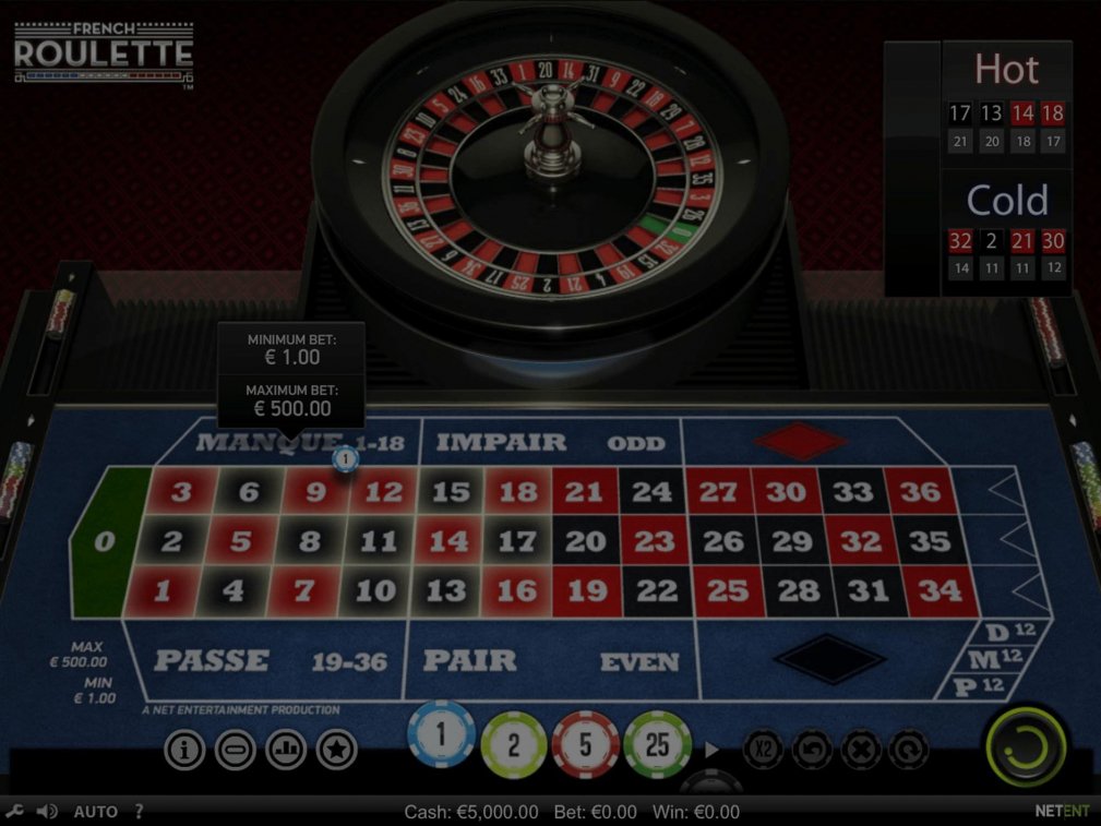 French Roulette demo