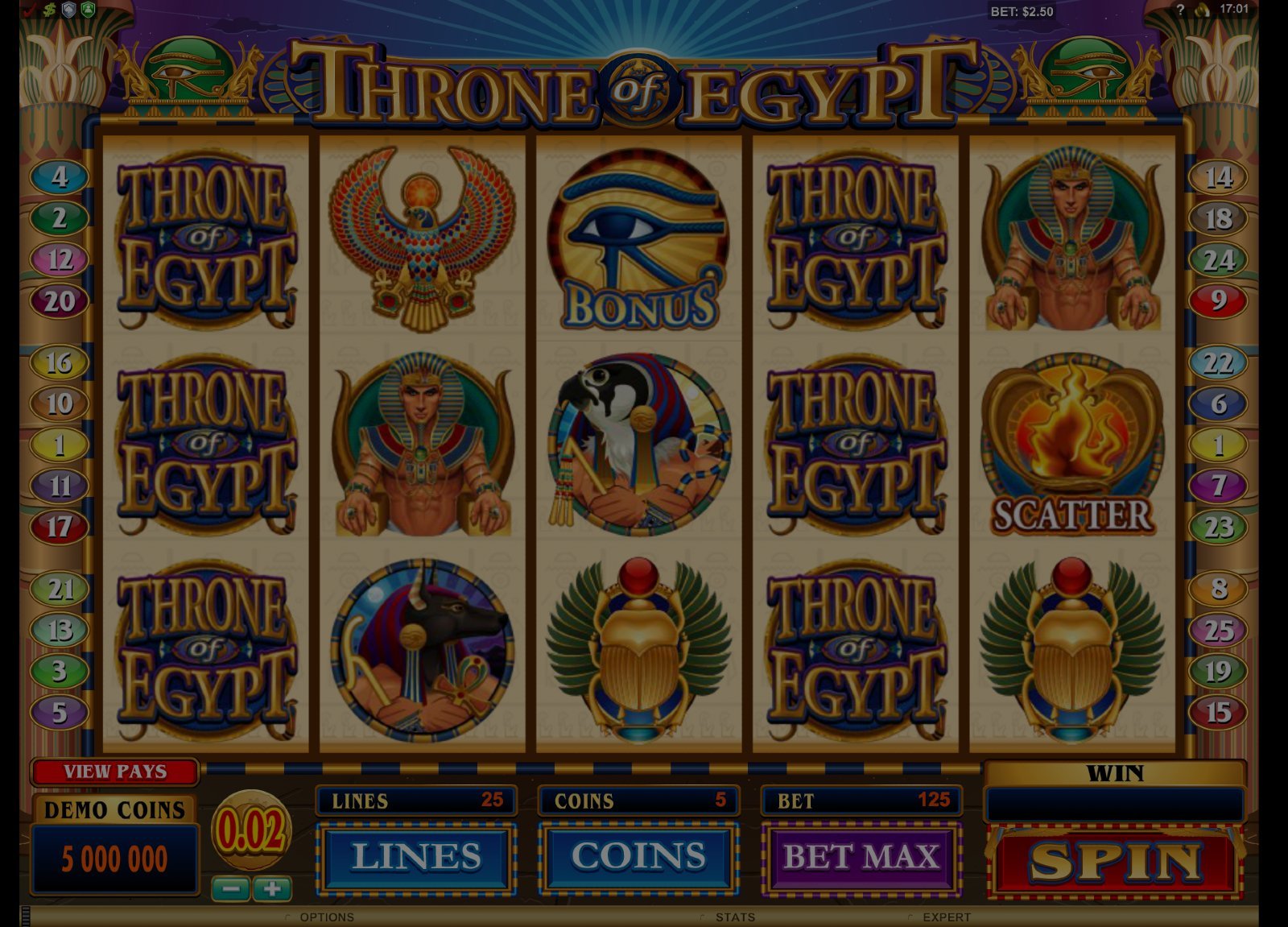 Throne of Egypt demo