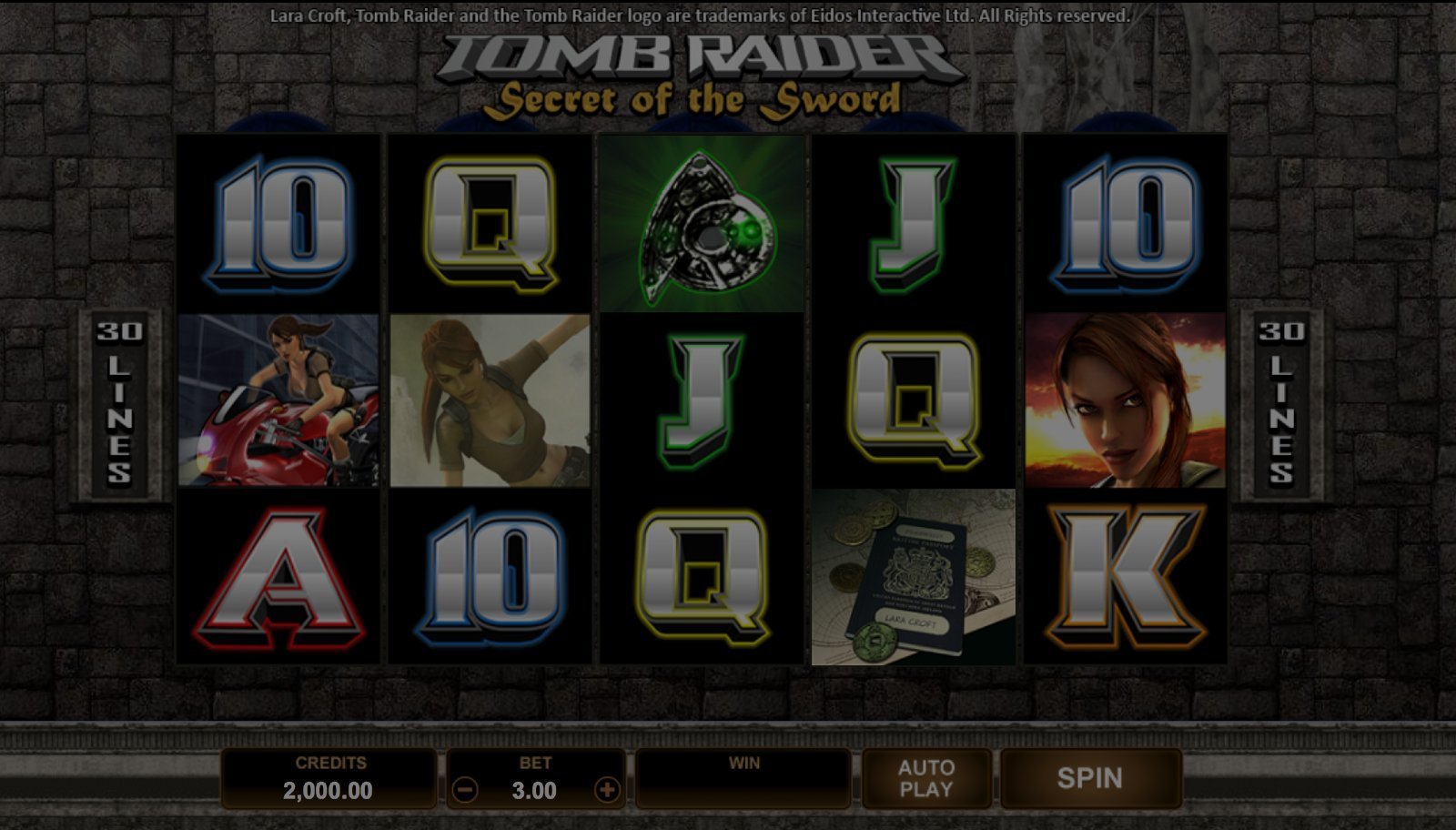 Tomb Raider: Secret of the Sword demo