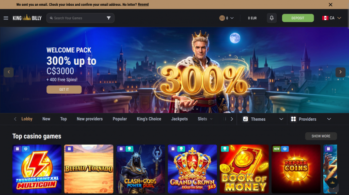 King Billy Casino 1