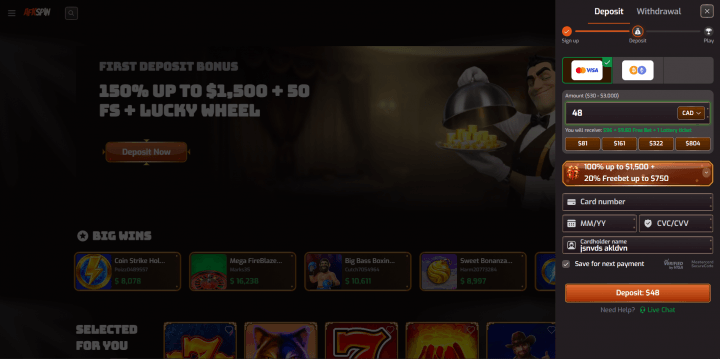 AFKSpin Casino 12