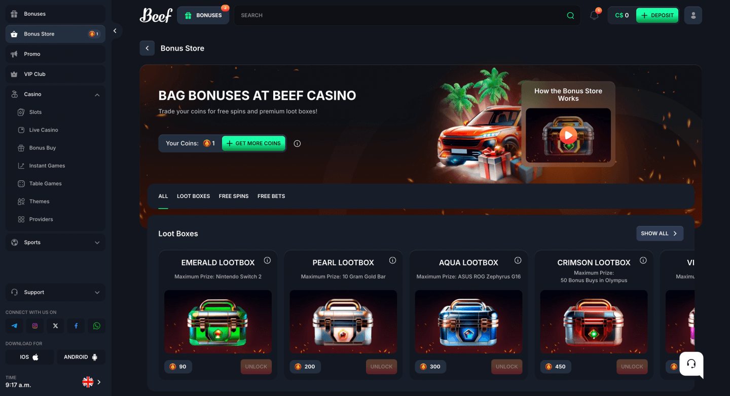 Beef Casino 7