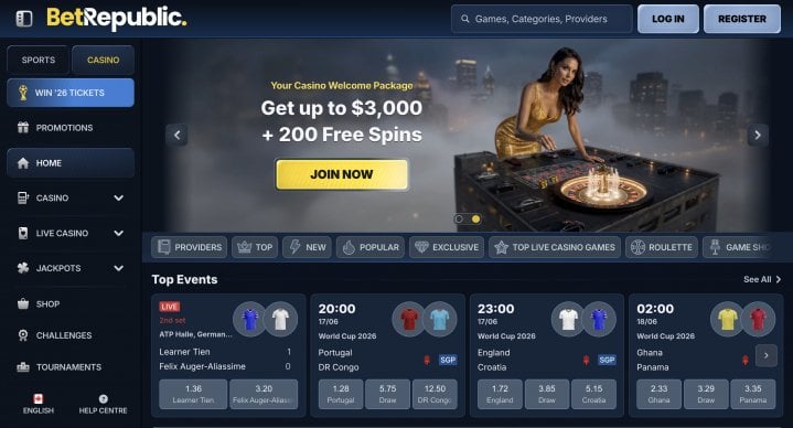 BetRepublic Casino 1