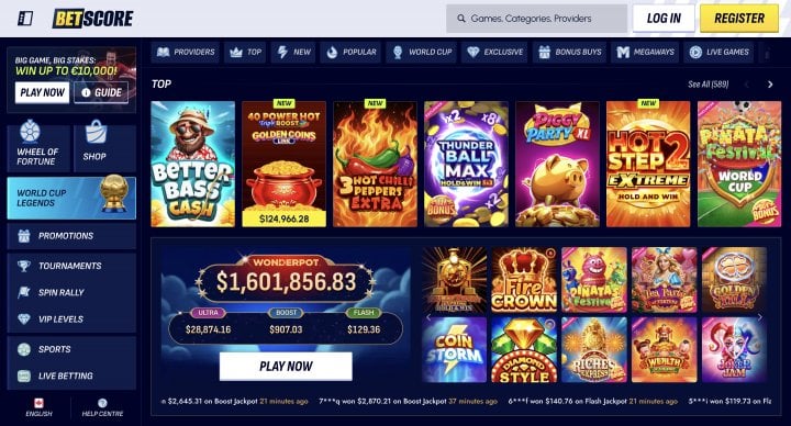 BetScore Casino 1