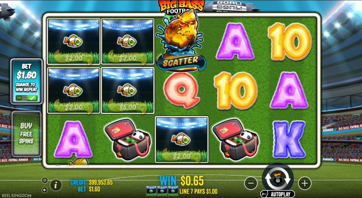 Big Bass Football Bonanza 18