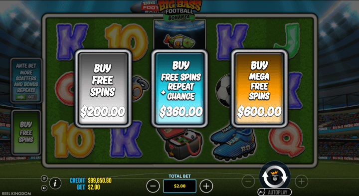 Big Bass Football Bonanza 20