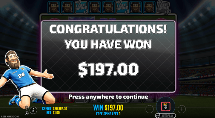 Big Bass Football Bonanza 24