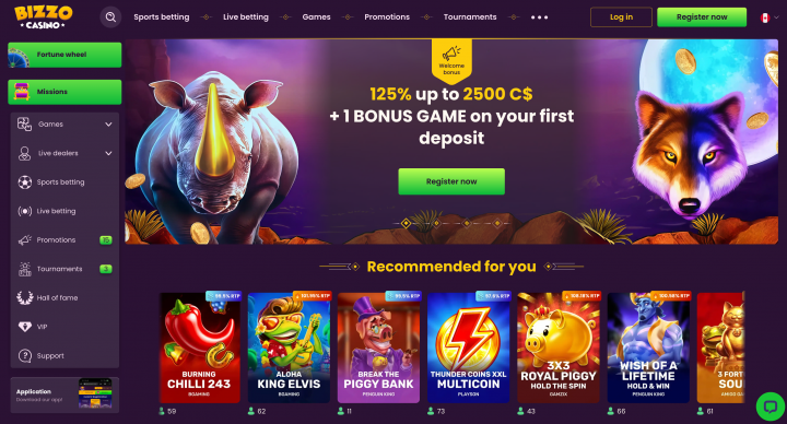 Bizzo Casino 1