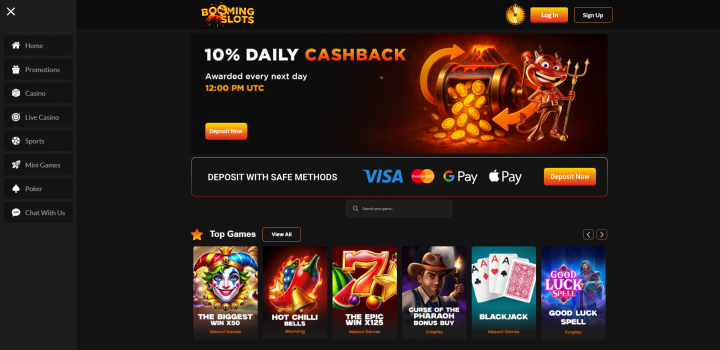 BoomingSlots Casino 1