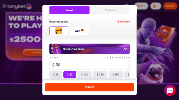 TonyBet Casino 8
