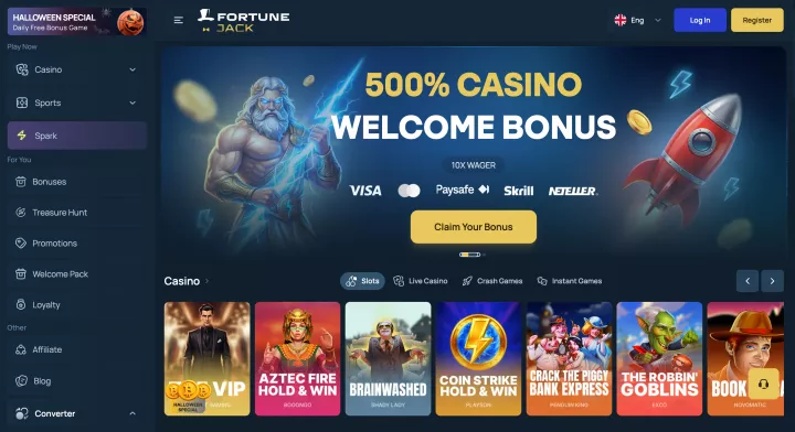 FortuneJack Casino 1