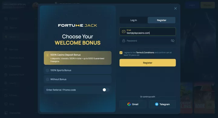 FortuneJack Casino 2