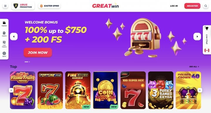 GreatWin Casino 1