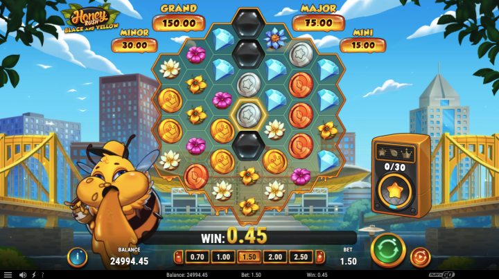 Honey Rush Black and Yellow 9