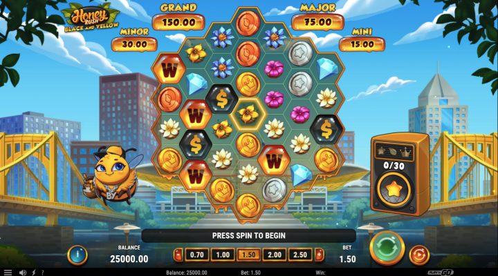 Honey Rush Black and Yellow 1