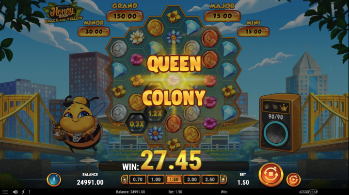 Honey Rush Black and Yellow 7