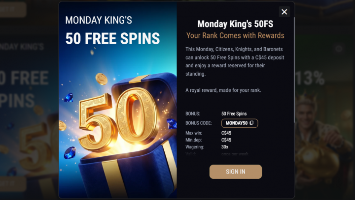 King Billy Casino 8