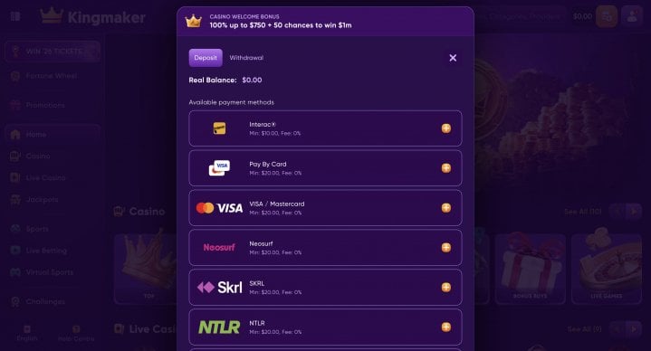 KingMaker Casino 11