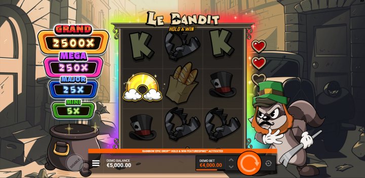 Le Bandit Hold & Win 9