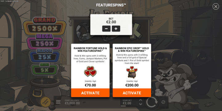 Le Bandit Hold & Win 10