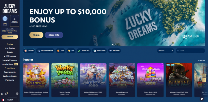 Lucky Dreams Casino 1