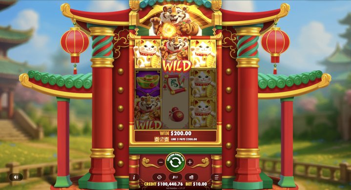 Lucky Tiger Gold 9