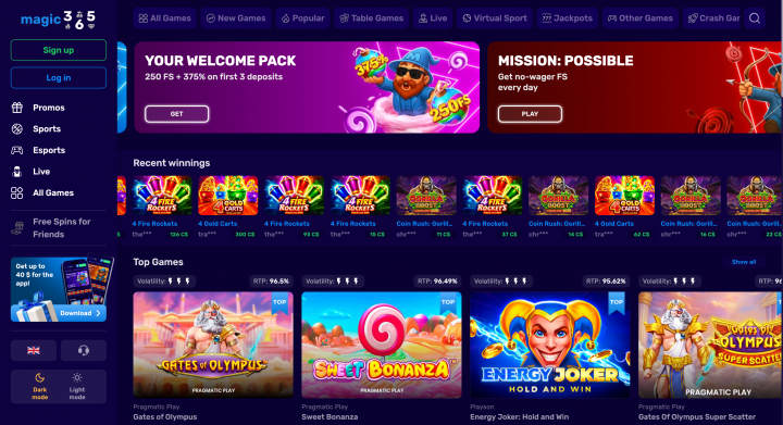 Magic365 Casino 1