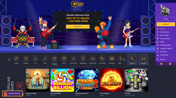 Rolling Slots Casino 1