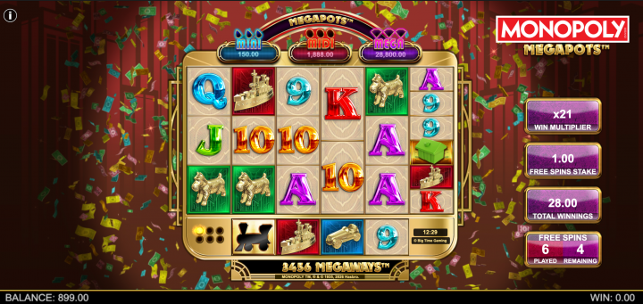 Monopoly Megapots 15