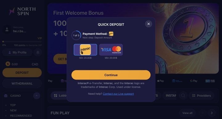 NorthSpin Casino 14