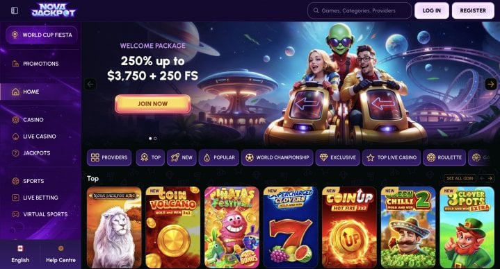 NovaJackpot Casino 1