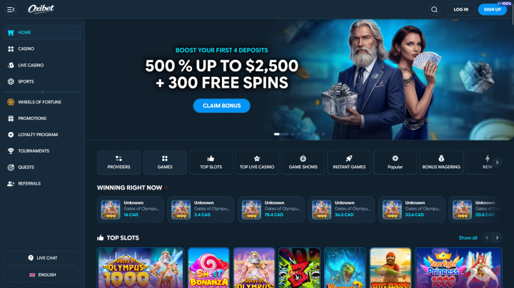 OxiBet Casino 1