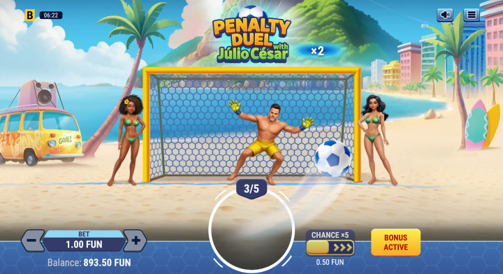 Penalty Duel with Júlio César 5