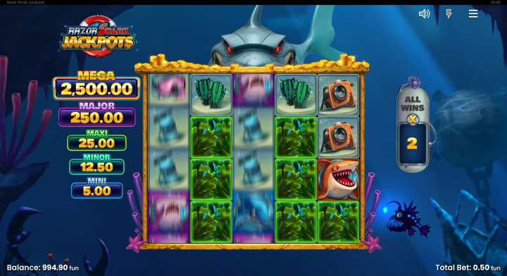 Razor Shark Jackpots 14
