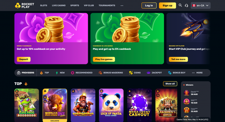 RocketPlay Casino 1