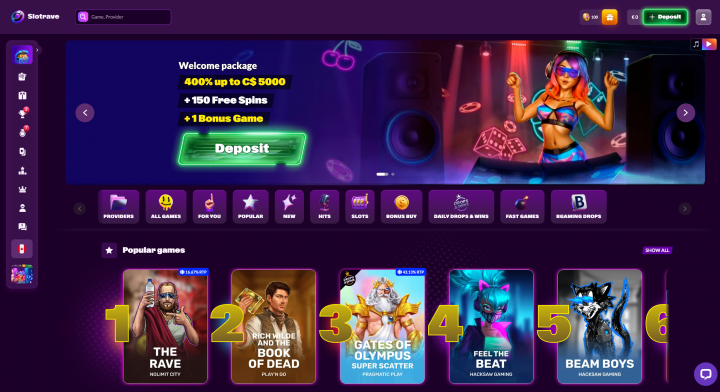 Slotrave Casino 1