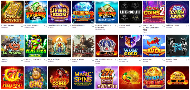 TonyBet Casino 9