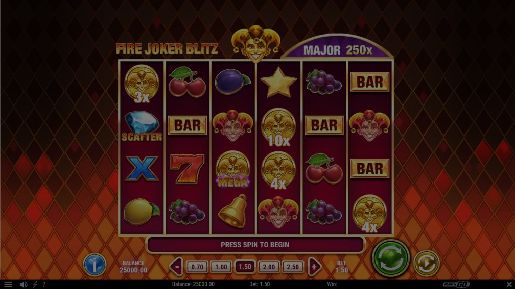 Fire Joker Blitz demo