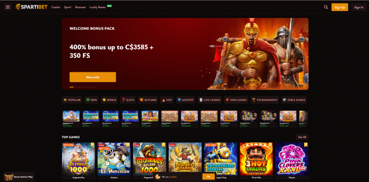 Spartibet Casino 1