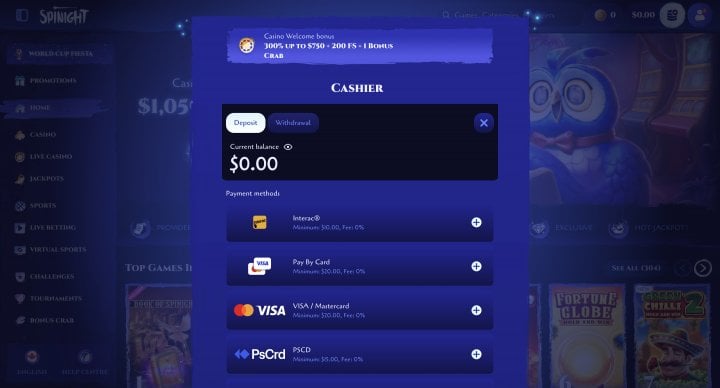 Spinight Casino 16