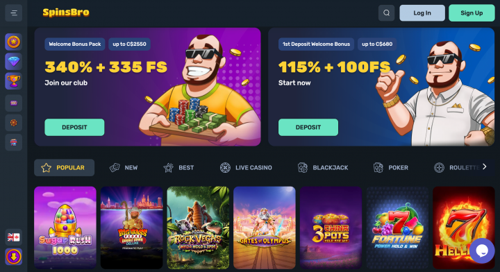 Spinsbro Casino 1