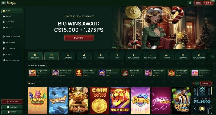SpinVoyage Casino 1