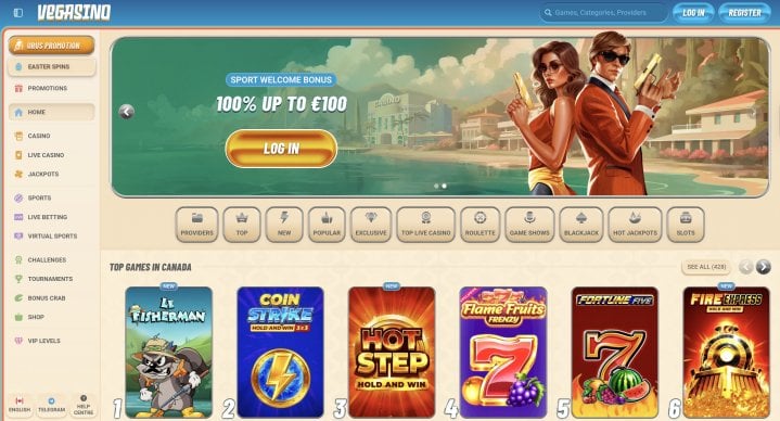 Vegasino Casino 1