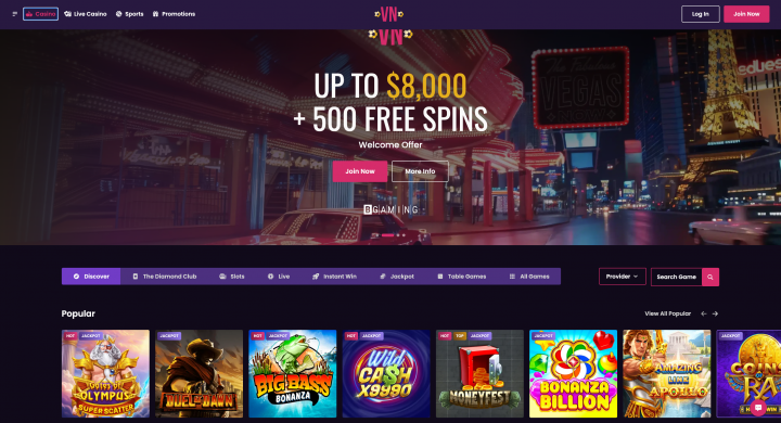 Vegas Now Casino 1