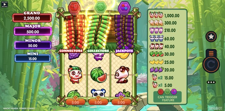 Wacky Panda Power Combo 2