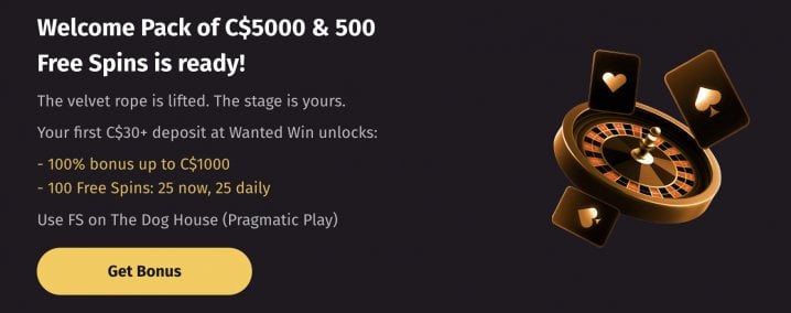 Wanted Win Casino 3